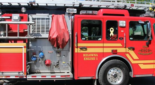 Kids get out safely as fire damages Kelowna home