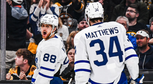 Leafs fall in OT against Bruins, only 2 Canadian teams remain in NHL playoffs