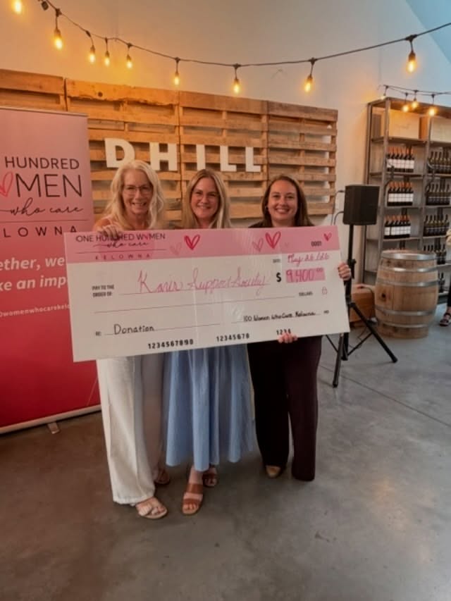 <who>Photo Credit: Maxine DeHart/Facebook</who>100 Women Who Care Kelowna