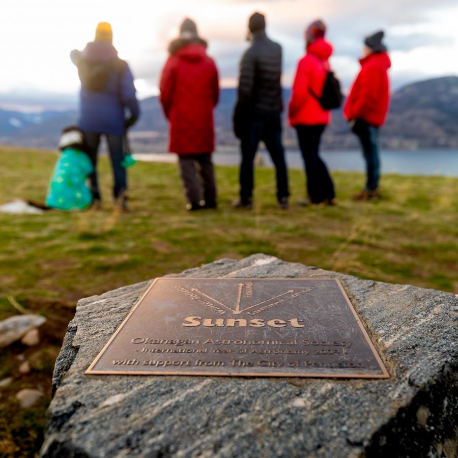 <who>Photo Credit: NowMedia/Gord Goble</who> The all-important Pen Henge "heel stone"