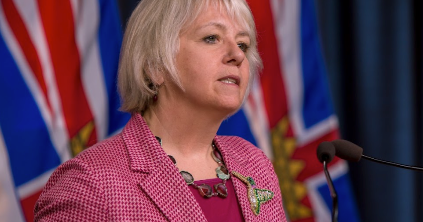 <who> Photo credit: NowMedia/Colin Smith </who> Provincial Health Officer Dr. Bonnie Henry.