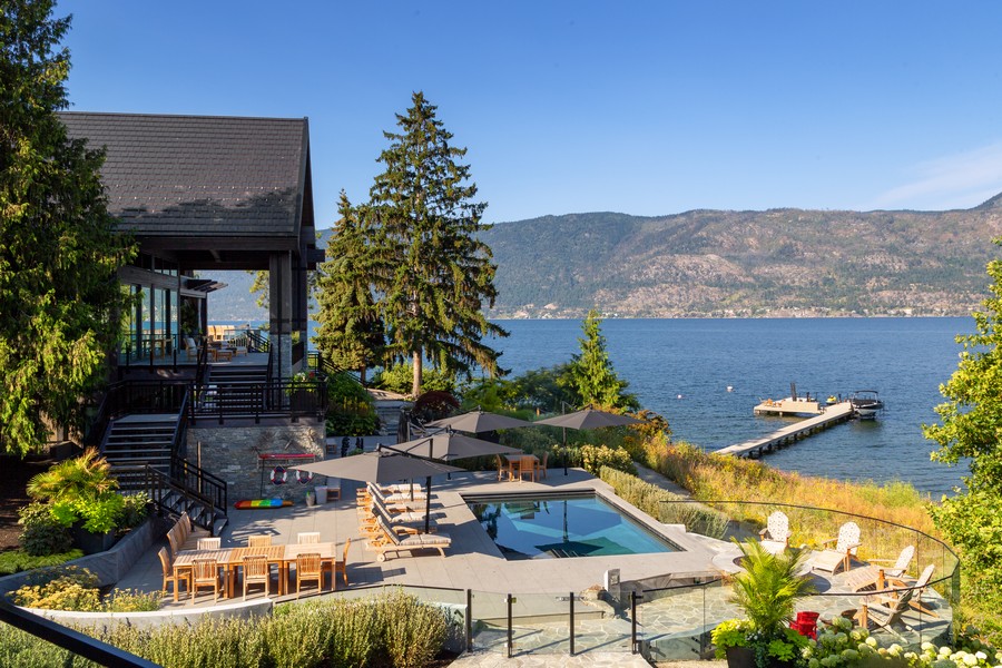 </who>If you can have both, why not? A swimming pool and the lake.