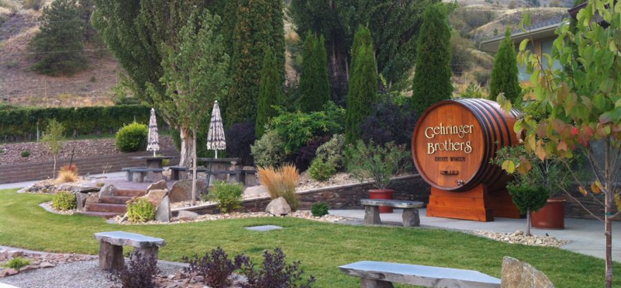 <who>Photo Credit: Contributed</who>The picnic area at Gehringer Brothers Estate Winery is the perfect place for a bite to eat and a break from sightseeing in Okanagan Wine Country