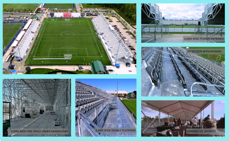 <who> Photo Credit: Pakar Seating</who> Willoughby Community Park Stadium