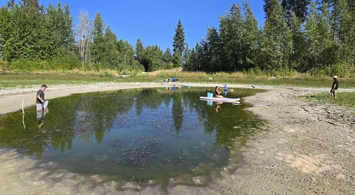 <who>Photo Credit: The Wild Lifers</who>A dried up Frazer Lake.