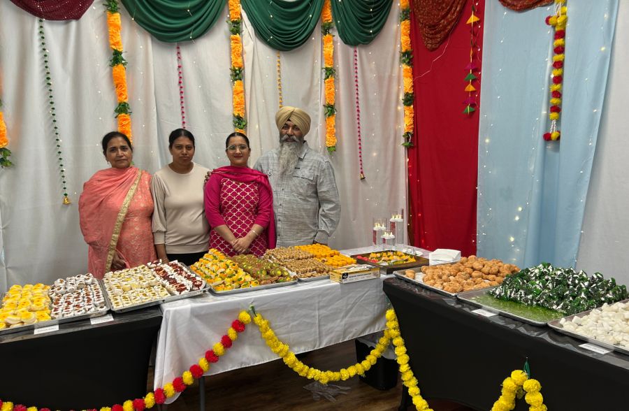 <who>Photo Credit: Contributed</who>(L to R) Ravinder Kaur, Amandeep Kaur, Navjot Kaur, Baldev Singh