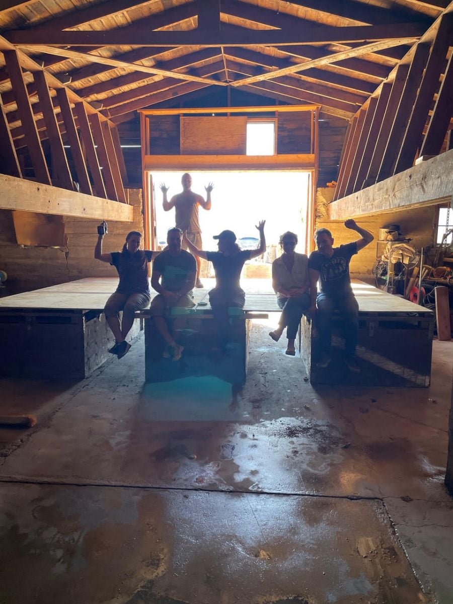 </who>The old Village Theatre in Naramata has been outfitted with a temporary stage for the July 1-5 performances of 'Dream'.