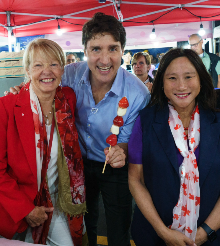 <who> Photo credit: Justin Trudeau/X