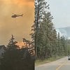 Wildfire near Fintry has hundreds of properties on evacuation alert