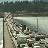Crash has traffic backed up significantly on both sides of the Bennett Bridge