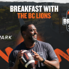Kelowna is invited to a free breakfast with the BC Lions in Stuart Park on Sunday