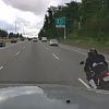 <span style="font-weight:bold;">VIDEO:</span> Police find speeding BC biker after 4 days thanks to dash cam footage