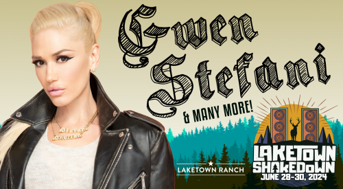 Laketown Shakedown announces lineup for 2024 festival with headliner Gwen Stefani