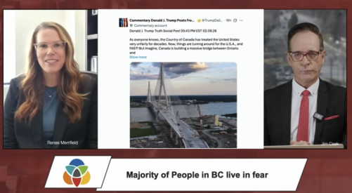 Renee Merrifield: 'Majority of BC residents living in fear'